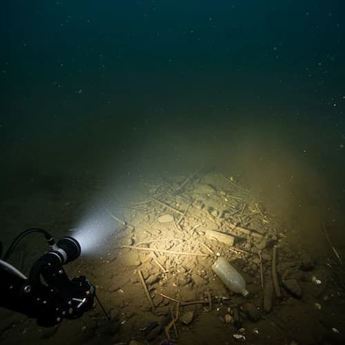 Pre-dredging bathymetric survey