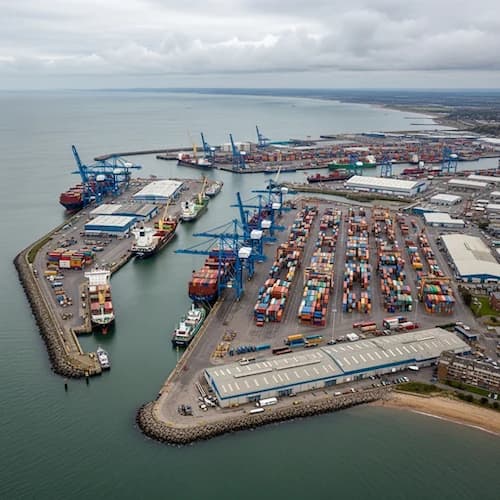 Marine and port sonar survey