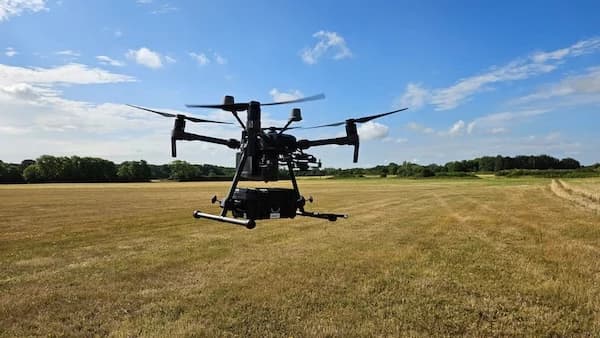 Professional drone gas detection service
