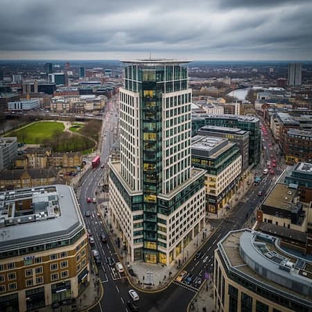 Wedding venue aerial photography showcase