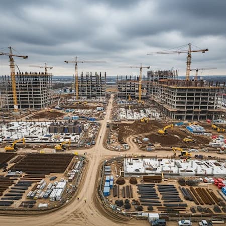 Construction progress videography