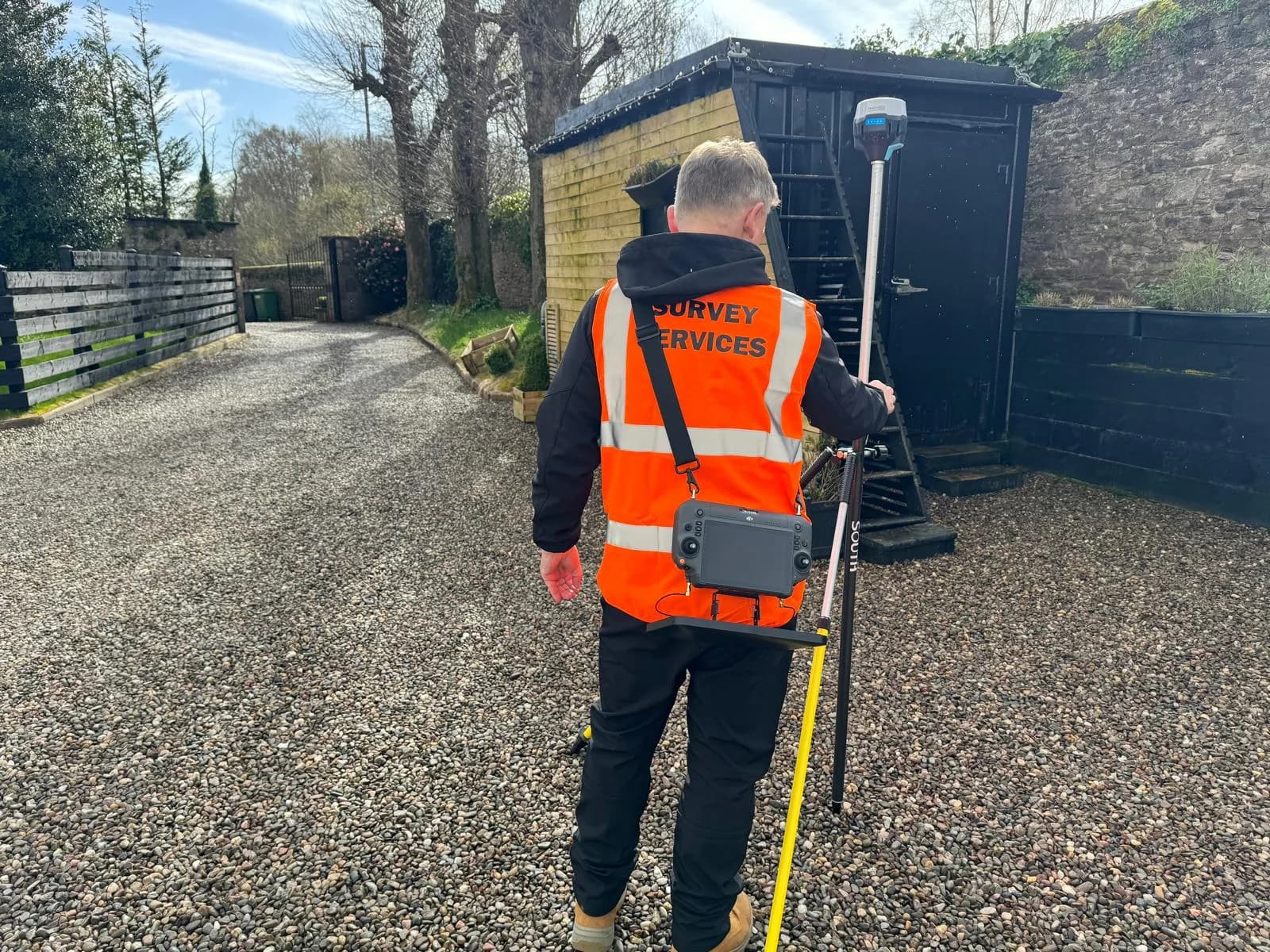 Professional survey drone equipment