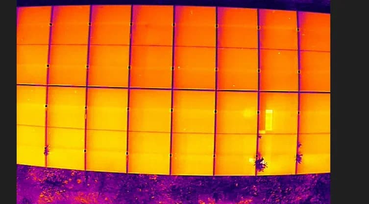 Mechanical problems detected through thermal analysis