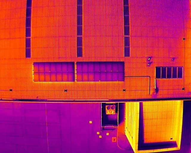 Moisture detection through thermal imaging
