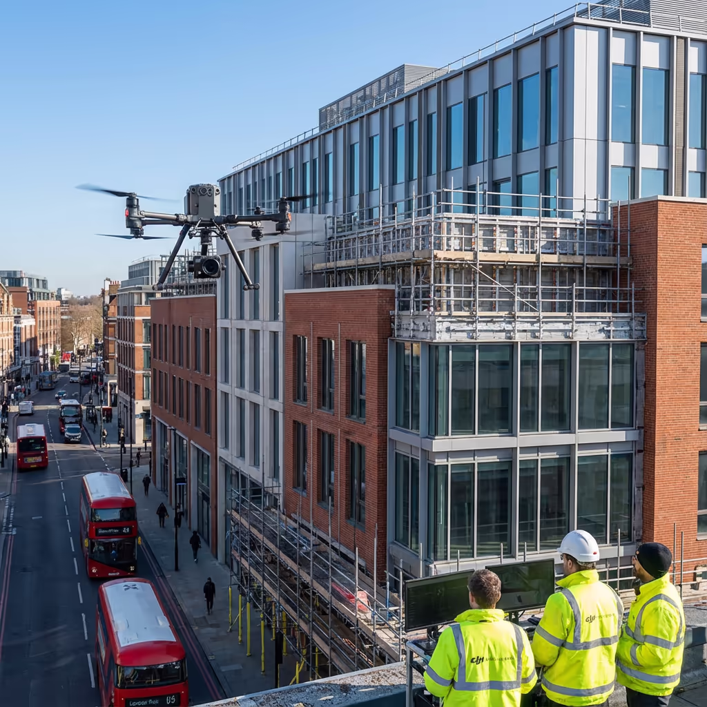 Drone Elevation Survey - Professional drone survey service in the UK