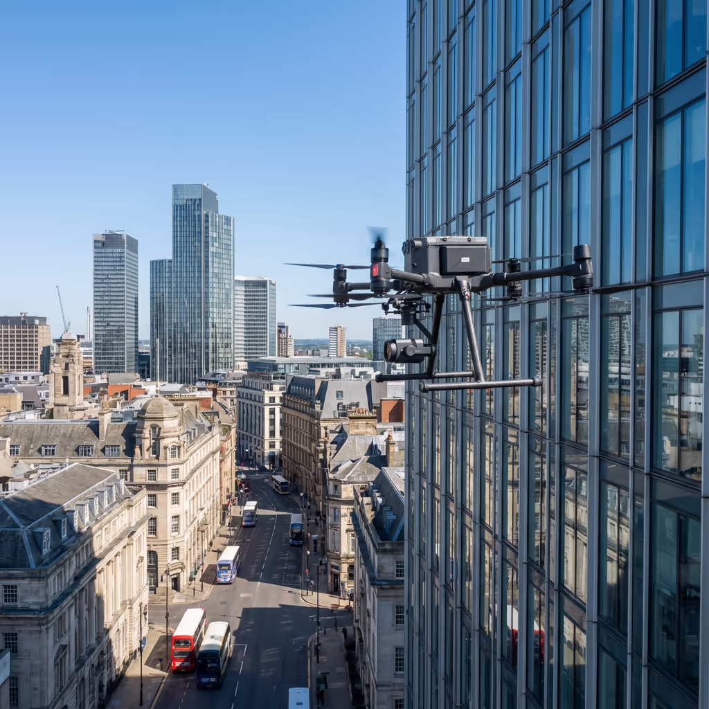 Drone Facade Survey - Professional drone survey service in the UK