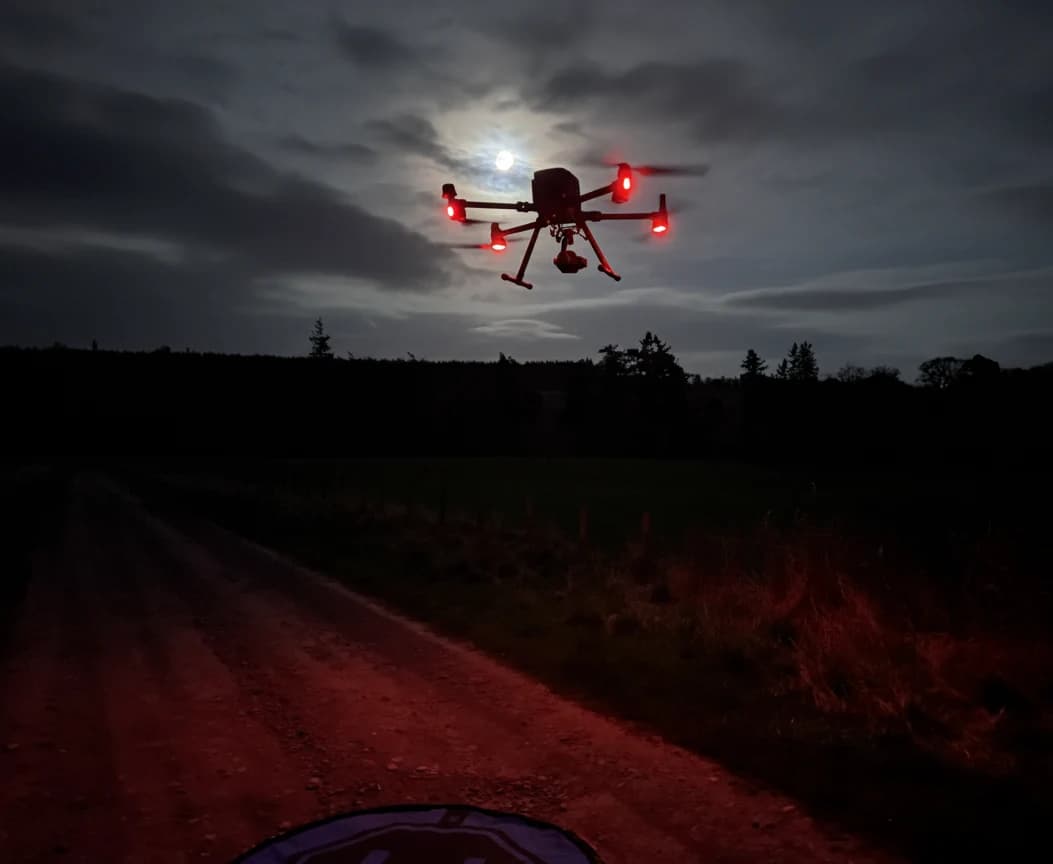 drone at night 2