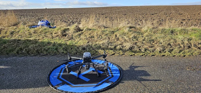 UK drone operator with GVC qualification preparing for a Specific Category flight