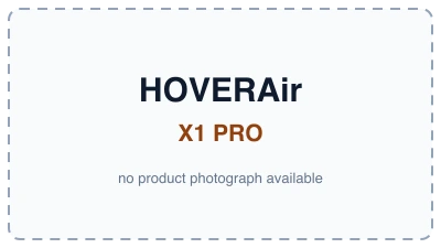Dashed-border label tile reading HOVERAir X1 PRO, no product photograph available
