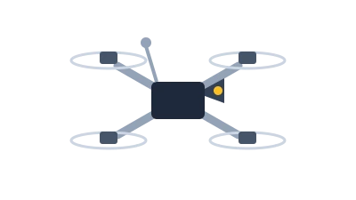 Line illustration of an X-frame freestyle micro quadcopter representing the EMAX Tinyhawk 3 Plus