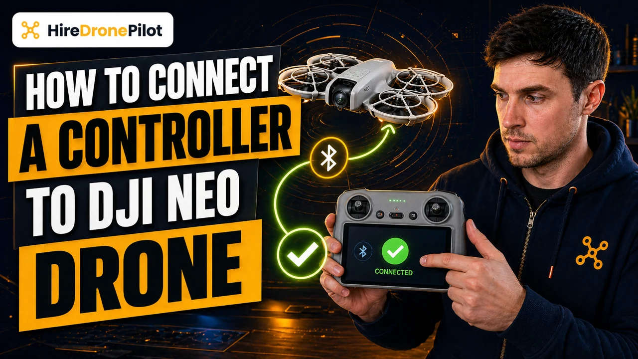 Connecting controller to DJI Neo