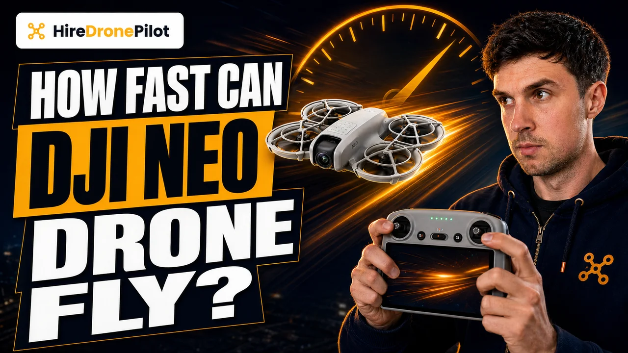 DJI Neo flight speed