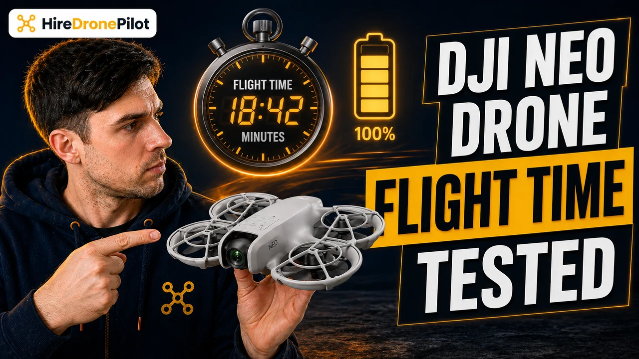 DJI Neo flight time tested