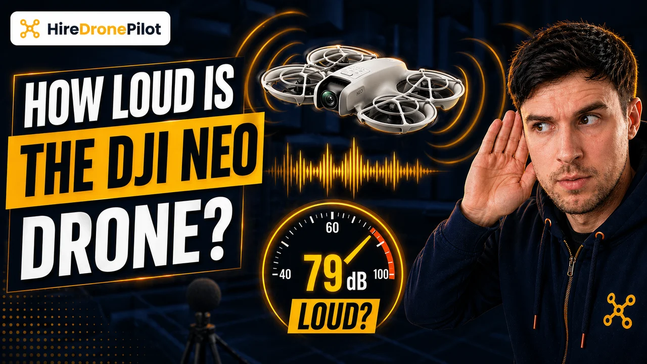 How loud is the DJI Neo