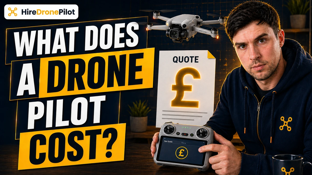 How Much Does a Drone Pilot Cost in the UK? Pricing Guide & Factors Explained