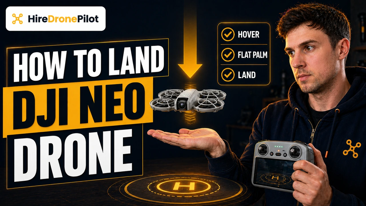 Landing the DJI Neo