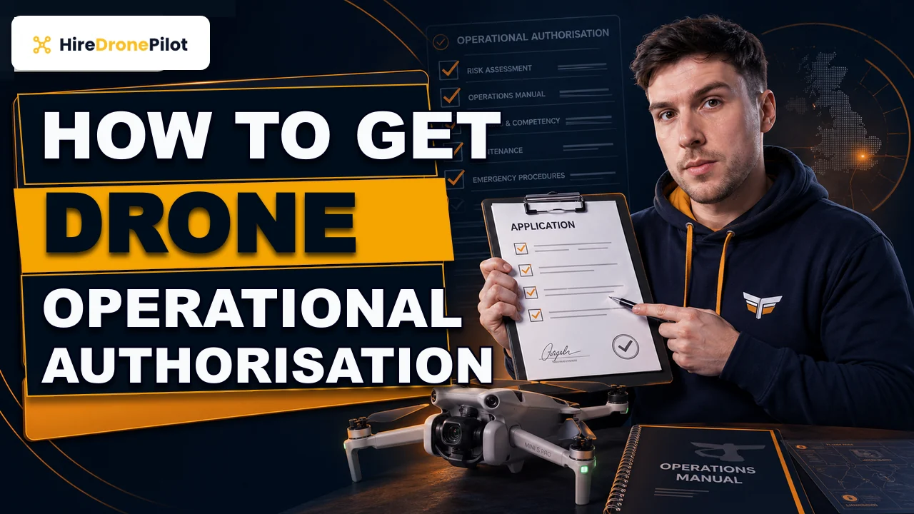 How to get an Operational Authorisation for UK drone pilots