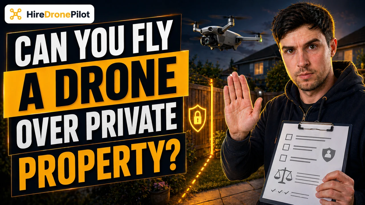 Neighbour's Drone Over Your Garden is a Breach of Your Privacy