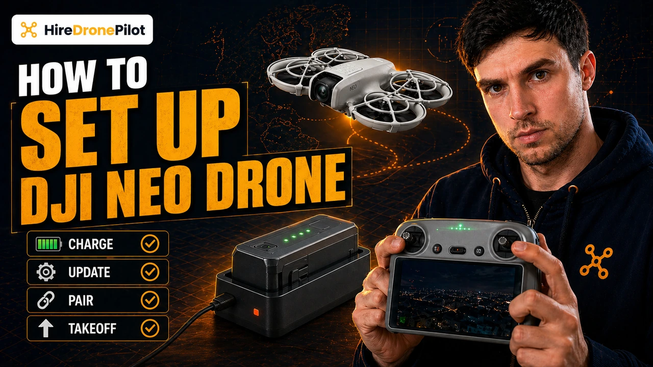 DJI Neo setup walkthrough