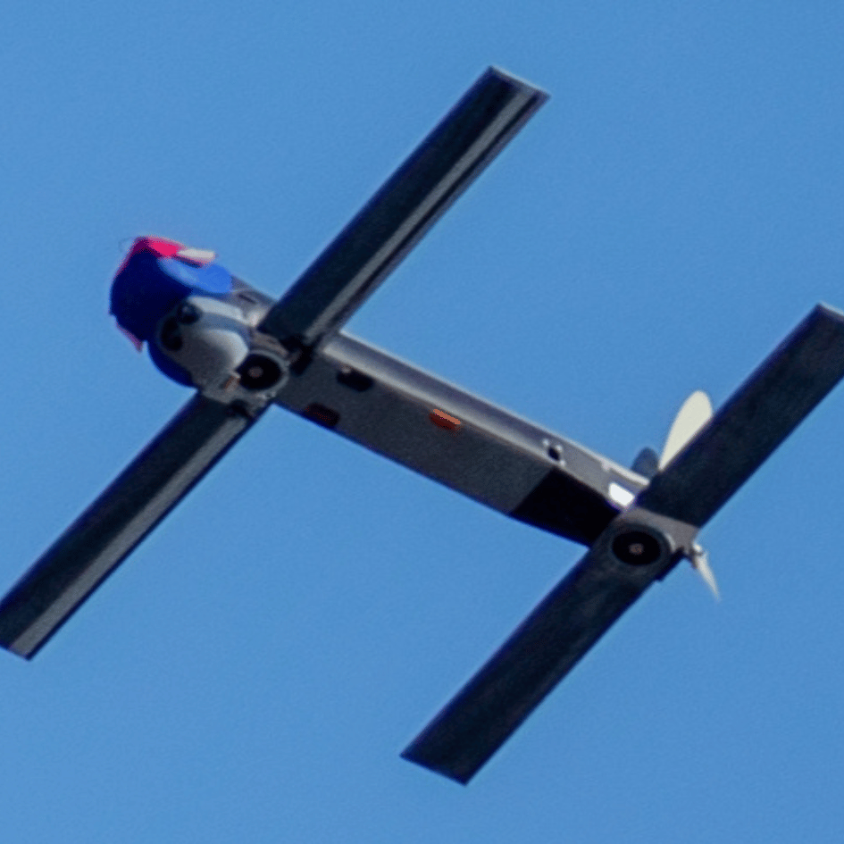 Switchblade in flight